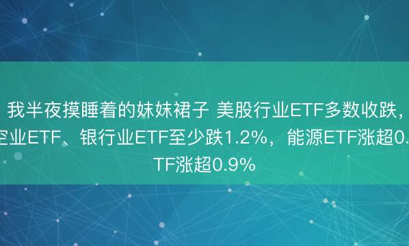 我半夜摸睡着的妺妺裙子 美股行业ETF多数收跌，航空业ETF、银行业ETF至少跌1.2%，能源ETF涨超0.9%